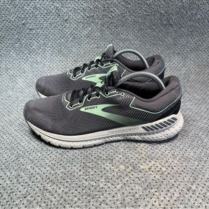 Brooks Transcend Grey Mint Running Shoes Size 11.5 Women’s